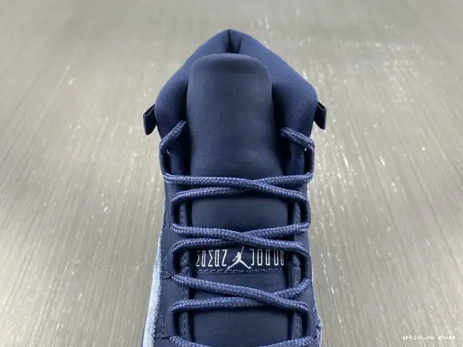 Cheap Velvet Jordan Midnight Air Navy WMNS 11 AR0715-441 0519